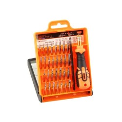 Set cacciavite pinzetta e punte torx 32 in 1