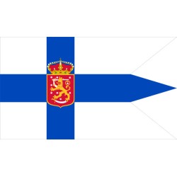 Bandiera di Stato e Militare Finlandia a 3 punte 200x346 cm