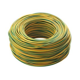 Cavo elettrico unipolare FS17 450/750V 1G1.5mm² matassa da 100m - giallo/verde