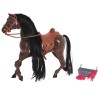 Set da gioco cavallo e mangiatoia 28 cm