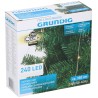 Luci natalizie 240 LED 350cm 230V IP20 Bianco caldo Grundig