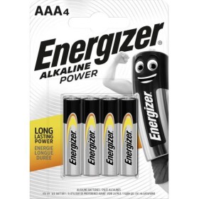 Batteria alcalina tipo AAA LR03 1.5V blister da 4 Energizer