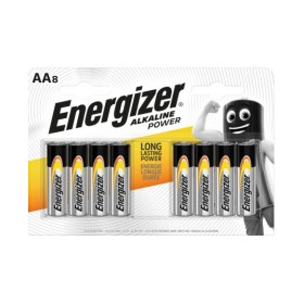 Batteria alcalina tipo AA LR6 1,5V blister da 8 Energizer