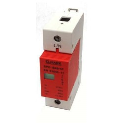 Scaricatore di sovratensione a polo unico SPD-B40/1P 40kA Elmark