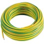 Cavo elettrico unipolare FS17 450/750V 1x4mm² matassa da 100m - giallo/verde