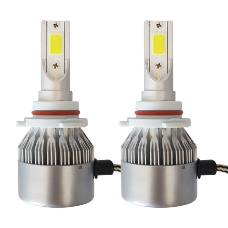 Coppia Fari auto a LED 3800lm 6000K Modello 9006