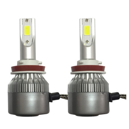 Coppia Fari auto a LED 3800lm 6000K Modello H8/H9/H11